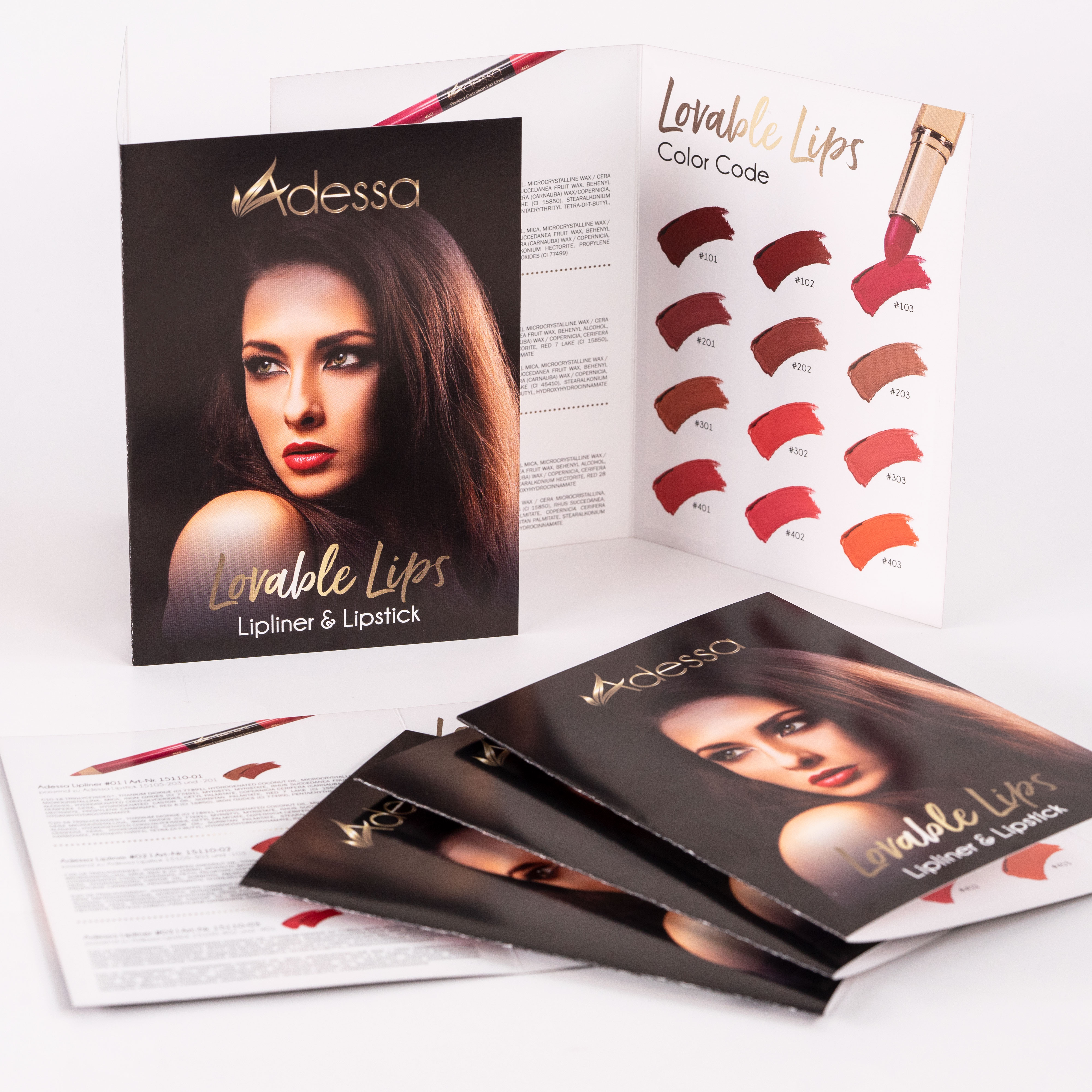 Adessa Booklet Lovable Lips, 20 Stück