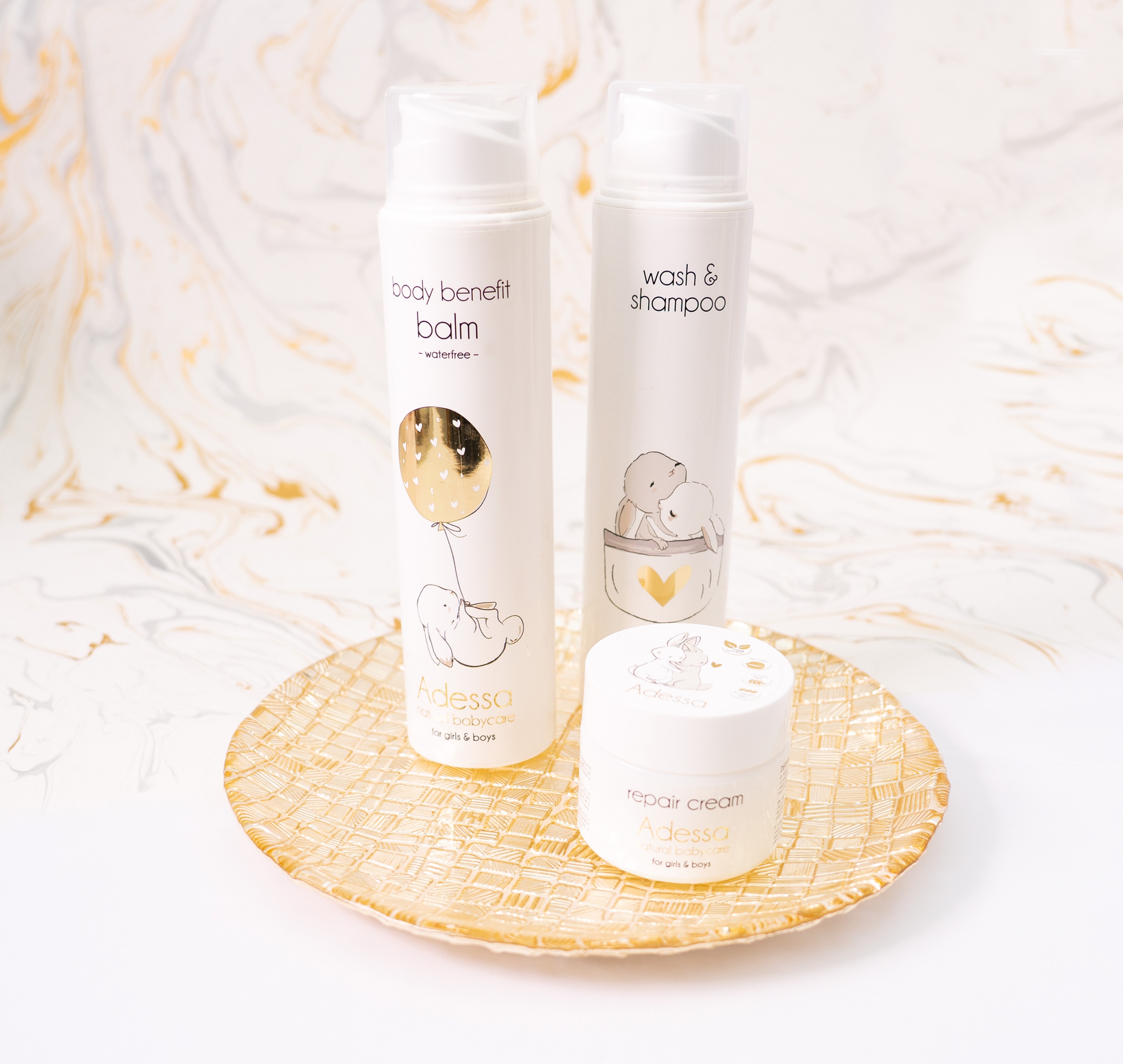 Adessa Baby & Kinderpflege Wunsch-Set "DELUXE"